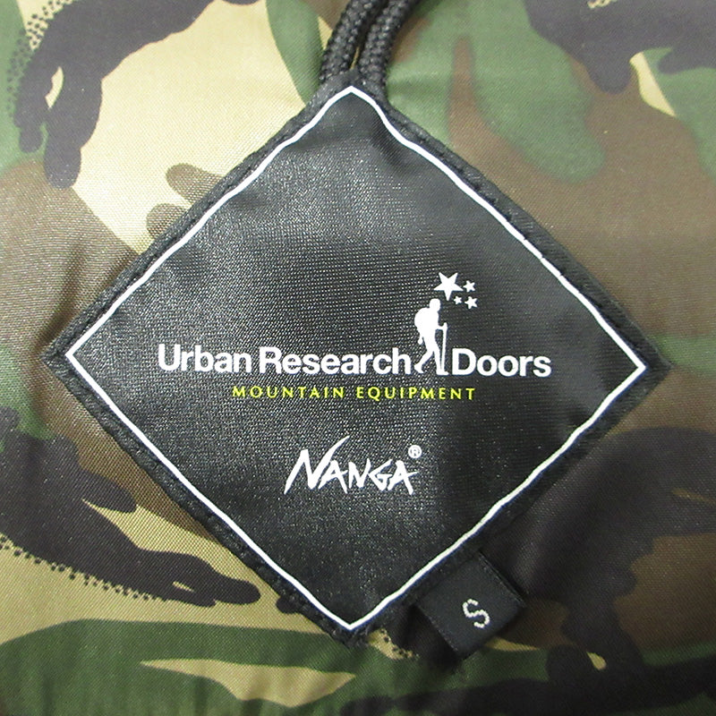 NANGA | ナンガ × URBAN RESEARCH DOORS アーバンリサーチ ダウンジャケット ダウンジャケット DM13-5019 ブラック サイズ：S【三重本店】