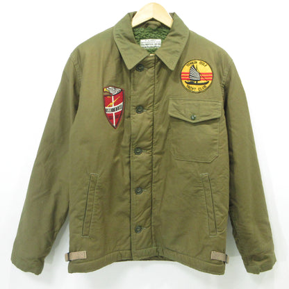 Buzz Rickson's | バズリクソンズ A-2 DER-393 USS HAVERFIELD DECK JACKET その他アウター BR12291 カーキ サイズ：M【三重本店】