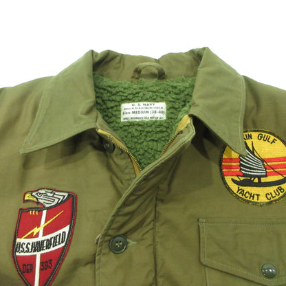 Buzz Rickson's | バズリクソンズ A-2 DER-393 USS HAVERFIELD DECK JACKET その他アウター BR12291 カーキ サイズ：M【三重本店】