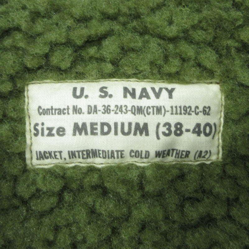 Buzz Rickson's | バズリクソンズ A-2 DER-393 USS HAVERFIELD DECK JACKET その他アウター BR12291 カーキ サイズ：M【三重本店】