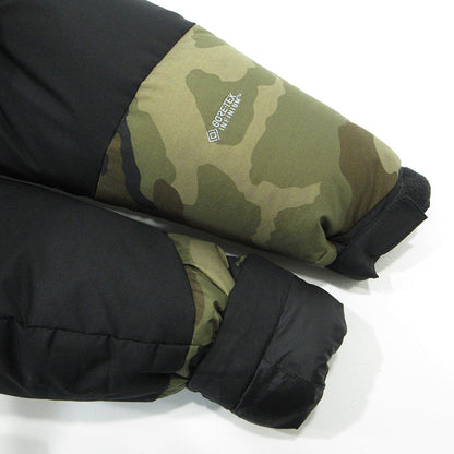 THE NORTH FACE | ザ・ノースフェイス NOVELTY BALTRO LIGHT ノベルティバルトロライト 総柄ロゴ刺繍ダウンジャケット 迷彩柄 ダウンジャケット ND91951 カーキグリーン マルチカラー カモ サイズ：L【三重本店】