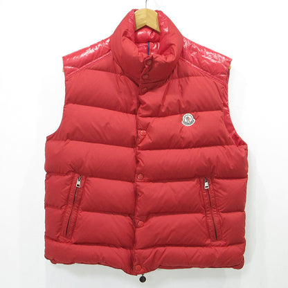 MONCLER | モンクレール CHEVAL ロゴワッペンダウンベスト ダウンベスト 112-091-43301-05 レッド サイズ：3【三重本店】