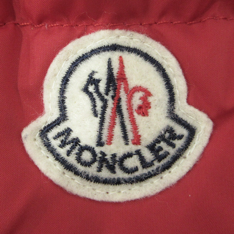 MONCLER | モンクレール CHEVAL ロゴワッペンダウンベスト ダウンベスト 112-091-43301-05 レッド サイズ：3【三重本店】