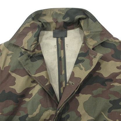 FEAR OF GOD | フィアオブゴッド 7TH COLLECTION Camo Print Military Coat 7周年コレクション カモプリントミリタリーコート 総柄ミリタリージャケット 迷彩柄 ミリタリージャケット FG30-050 カーキグリーン(CMO) マルチカラー サイズ：XS【三重本店】