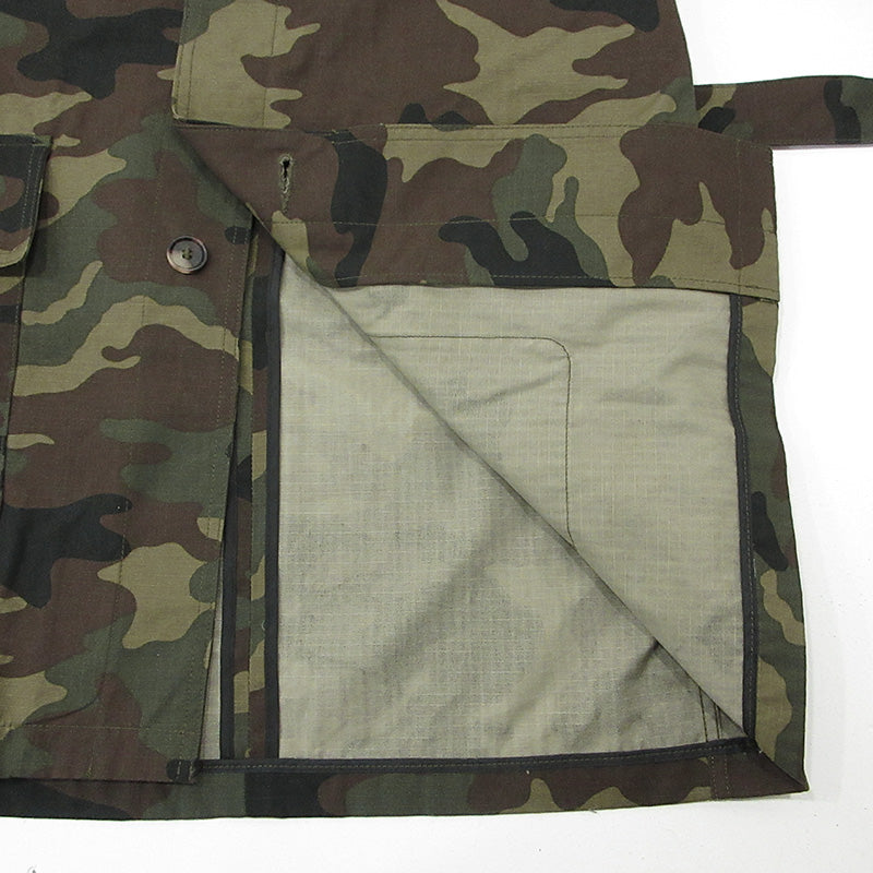 FEAR OF GOD | フィアオブゴッド 7TH COLLECTION Camo Print Military Coat 7周年コレクション カモプリントミリタリーコート 総柄ミリタリージャケット 迷彩柄 ミリタリージャケット FG30-050 カーキグリーン(CMO) マルチカラー サイズ：XS【三重本店】