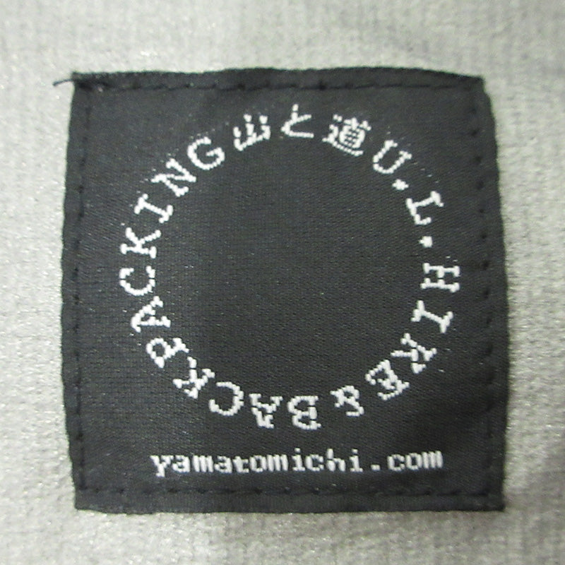 山と道 | ヤマトミチ ALPHA VEST アルファベスト ベスト グレー(Ebony)×ブラック サイズ：M【三重本店】