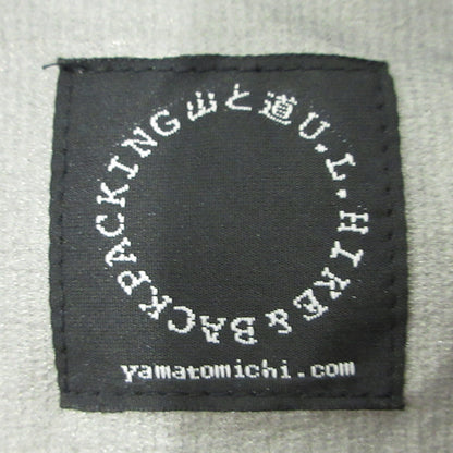 山と道 | ヤマトミチ ALPHA VEST アルファベスト ベスト グレー(Ebony)×ブラック サイズ：M【三重本店】