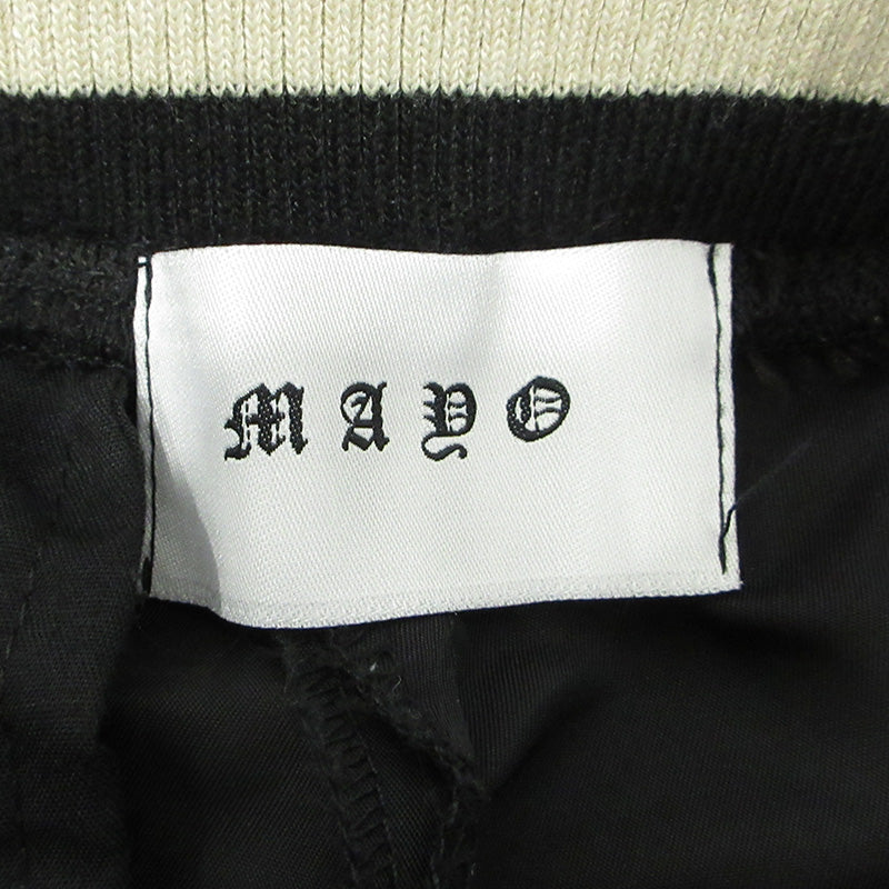 MAYO | メイヨー Embroidery Pants 刺繍イージーパンツ パンツ 21MY-PT04 ブラック サイズ：M【三重本店】