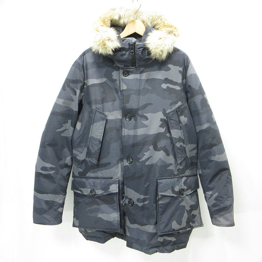 WOOLRICH | ウールリッチ ARCTIC PARKA アークティックパーカー 総柄ダウンジャケット 迷彩柄 ダウンジャケット WOCPS2679 グレー マルチカラー カモフラ サイズ：表記サイズ(EU)【三重本店】