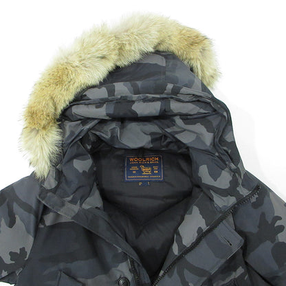 WOOLRICH | ウールリッチ ARCTIC PARKA アークティックパーカー 総柄ダウンジャケット 迷彩柄 ダウンジャケット WOCPS2679 グレー マルチカラー カモフラ サイズ：表記サイズ(EU)【三重本店】