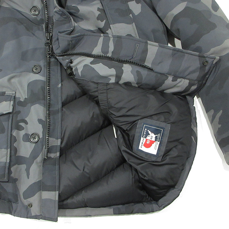 WOOLRICH | ウールリッチ ARCTIC PARKA アークティックパーカー 総柄ダウンジャケット 迷彩柄 ダウンジャケット WOCPS2679 グレー マルチカラー カモフラ サイズ：表記サイズ(EU)【三重本店】