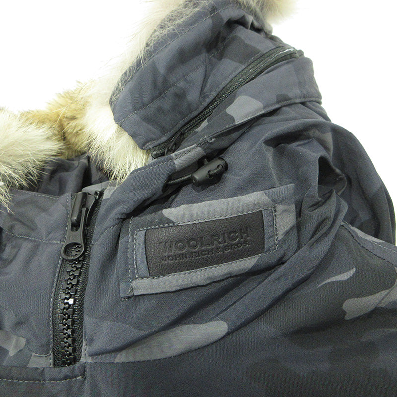 WOOLRICH | ウールリッチ ARCTIC PARKA アークティックパーカー 総柄ダウンジャケット 迷彩柄 ダウンジャケット WOCPS2679 グレー マルチカラー カモフラ サイズ：表記サイズ(EU)【三重本店】