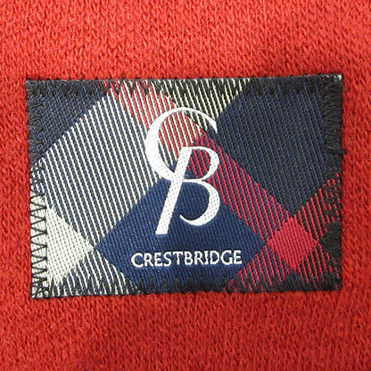 CB CRESTBRIDGE | クレストブリッジ ロゴワッペンウール混長袖ニット セーター ニット 59P58-674-16 レッド サイズ：1【三重本店】