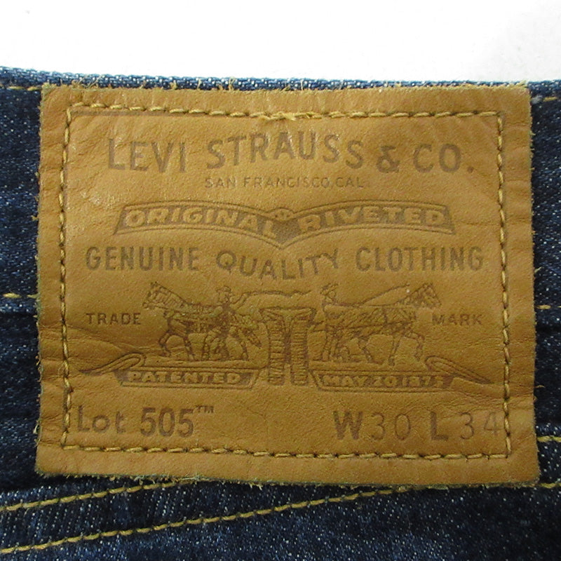 Levi's | リーバイス PREMIUM プレミアム Lot. 505 ジップフライデニムパンツ デニムパンツ 1515027529 ネイビー インディゴ サイズ：30【三重本店】