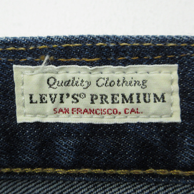 Levi's | リーバイス PREMIUM プレミアム Lot. 505 ジップフライデニムパンツ デニムパンツ 1515027529 ネイビー インディゴ サイズ：30【三重本店】