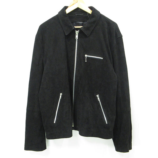 STUSSY | ステューシー 8BALL SUEDE BING JACKET ジャケット ラムレザー スエード レザー 115696 ブラック サイズ：XL【三重本店】