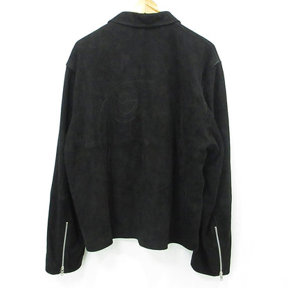STUSSY | ステューシー 8BALL SUEDE BING JACKET ジャケット ラムレザー スエード レザー 115696 ブラック サイズ：XL【三重本店】