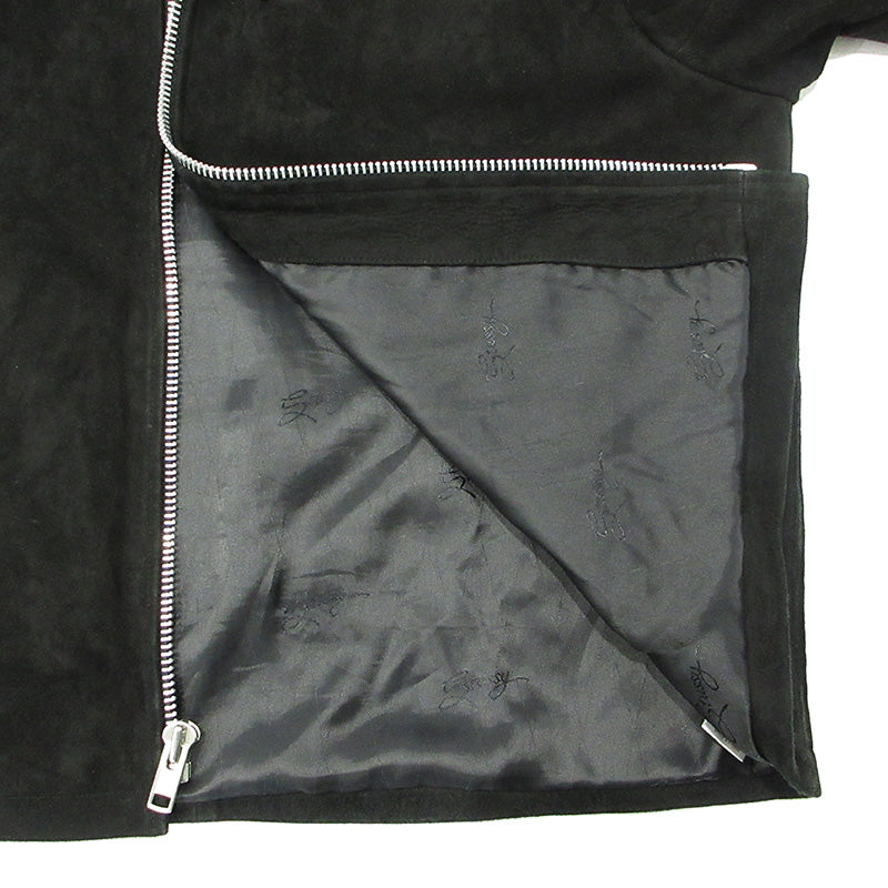 STUSSY | ステューシー 8BALL SUEDE BING JACKET ジャケット ラムレザー スエード レザー 115696 ブラック サイズ：XL【三重本店】