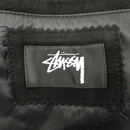 STUSSY | ステューシー 8BALL SUEDE BING JACKET ジャケット ラムレザー スエード レザー 115696 ブラック サイズ：XL【三重本店】