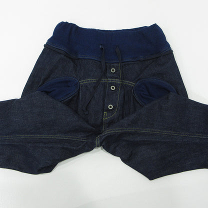 KAPITAL | キャピタル サルエルデニムパンツ イージーデニムパンツ サルエルパンツ EK-134 ネイビー インディゴ サイズ：S【三重本店】