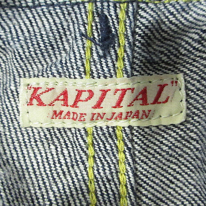 KAPITAL | キャピタル サルエルデニムパンツ イージーデニムパンツ サルエルパンツ EK-134 ネイビー インディゴ サイズ：S【三重本店】