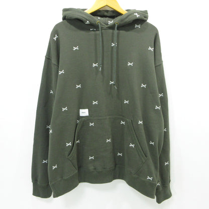 W)TAPS | ダブルタップス ACNE HOODY CTPL TEXITL パーカー 222ATDT-CSM26 カーキ サイズ：4【三重本店】