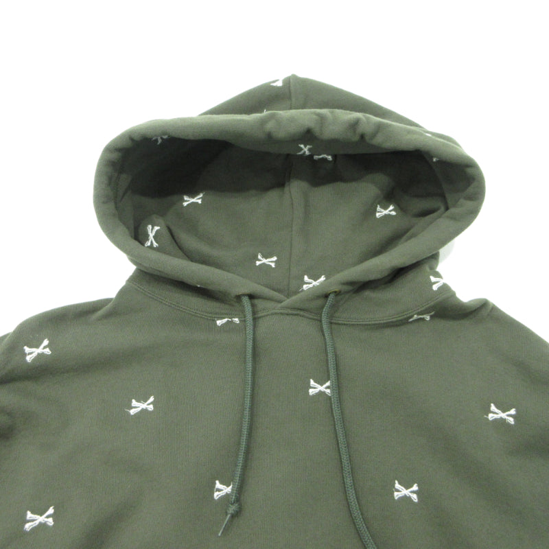 W)TAPS | ダブルタップス ACNE HOODY CTPL TEXITL パーカー 222ATDT-CSM26 カーキ サイズ：4【三重本店】