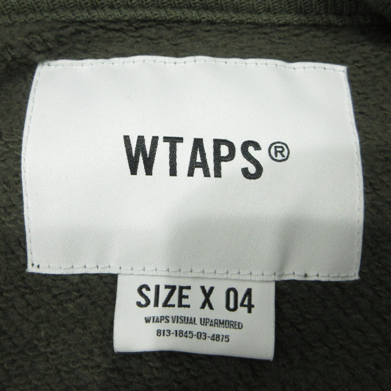 W)TAPS | ダブルタップス ACNE HOODY CTPL TEXITL パーカー 222ATDT-CSM26 カーキ サイズ：4【三重本店】