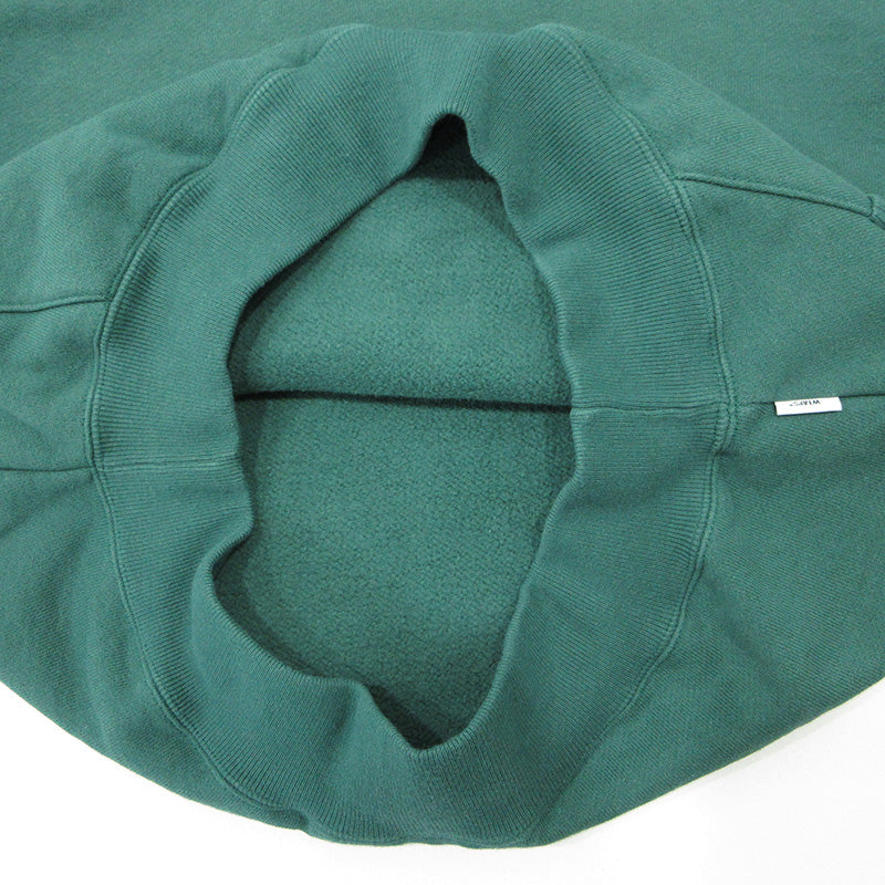 W)TAPS | ダブルタップス SIGN HOODY サインフーディ ACADEMY アカデミー ロゴ長袖パーカー パーカー 241ATDT-CSM02 グリーン サイズ：1【三重本店】