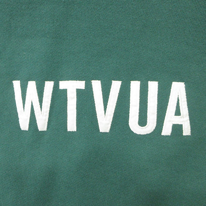 W)TAPS | ダブルタップス SIGN HOODY サインフーディ ACADEMY アカデミー ロゴ長袖パーカー パーカー 241ATDT-CSM02 グリーン サイズ：1【三重本店】