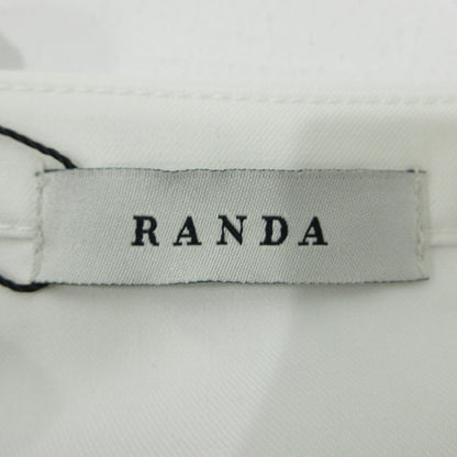 RANDA | ランダ 2WAYショルダーフィッシュテールシャツワンピース 長袖シャツワンピース ワンピース BD340724L4 ホワイト【三重本店】