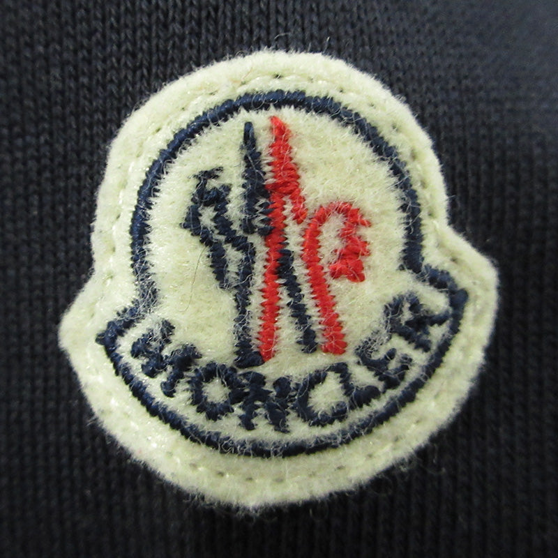 MONCLER | モンクレール MAGLIA CARDIGAN ロゴワッペン切替えダウンジャケット ダウンジャケット B10918400900 ネイビー サイズ：S【三重本店】