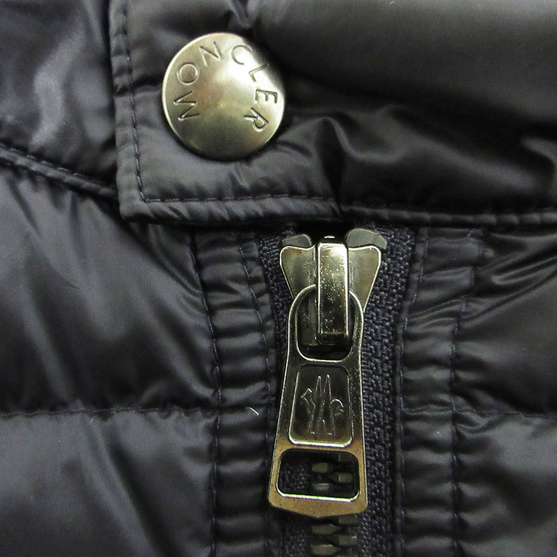 MONCLER | モンクレール MAGLIA CARDIGAN ロゴワッペン切替えダウンジャケット ダウンジャケット B10918400900 ネイビー サイズ：S【三重本店】
