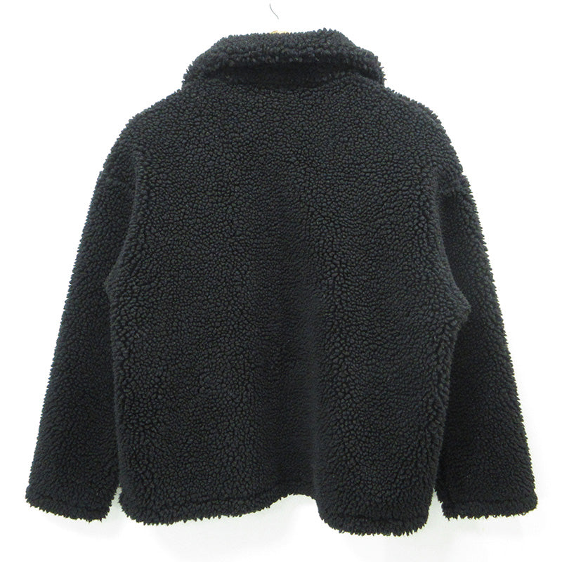 NIKE | ナイキ W NSW SWSH SHRPA GX FZ JKT ダブルスウッシュシェルパフルジップジャケット ロゴボアフリースジャケット その他アウター DV7074-010 ブラック サイズ：M【三重本店】