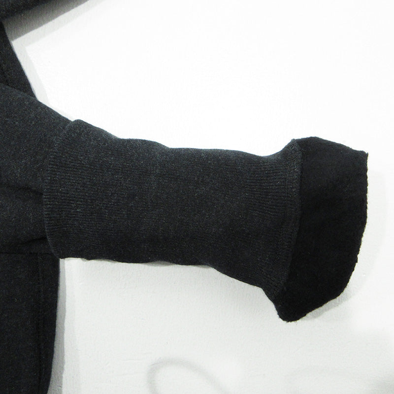 HIDEHIKO YAMANE | ヒデヒコヤマネ YAMANE ACADEMY ヤマネアカデミー EVISU エヴィス ロゴ刺繍長袖スウェットシャツ スウェット ブラック系 チャコールグレー サイズ：38【三重本店】