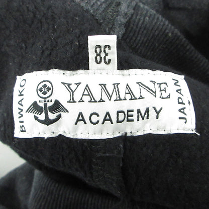 HIDEHIKO YAMANE | ヒデヒコヤマネ YAMANE ACADEMY ヤマネアカデミー EVISU エヴィス ロゴ刺繍長袖スウェットシャツ スウェット ブラック系 チャコールグレー サイズ：38【三重本店】