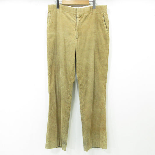 OLD | オールド THOMSON × Lands' End トムソン × ランズエンド コーデュロイパンツ TALONジップ 60's-70's パンツ ベージュ サイズ：不明【三重本店】