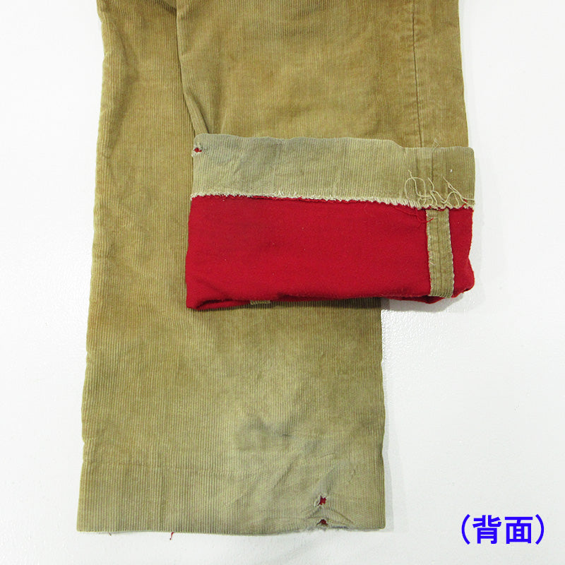 OLD | オールド THOMSON × Lands' End トムソン × ランズエンド コーデュロイパンツ TALONジップ 60's-70's パンツ ベージュ サイズ：不明【三重本店】
