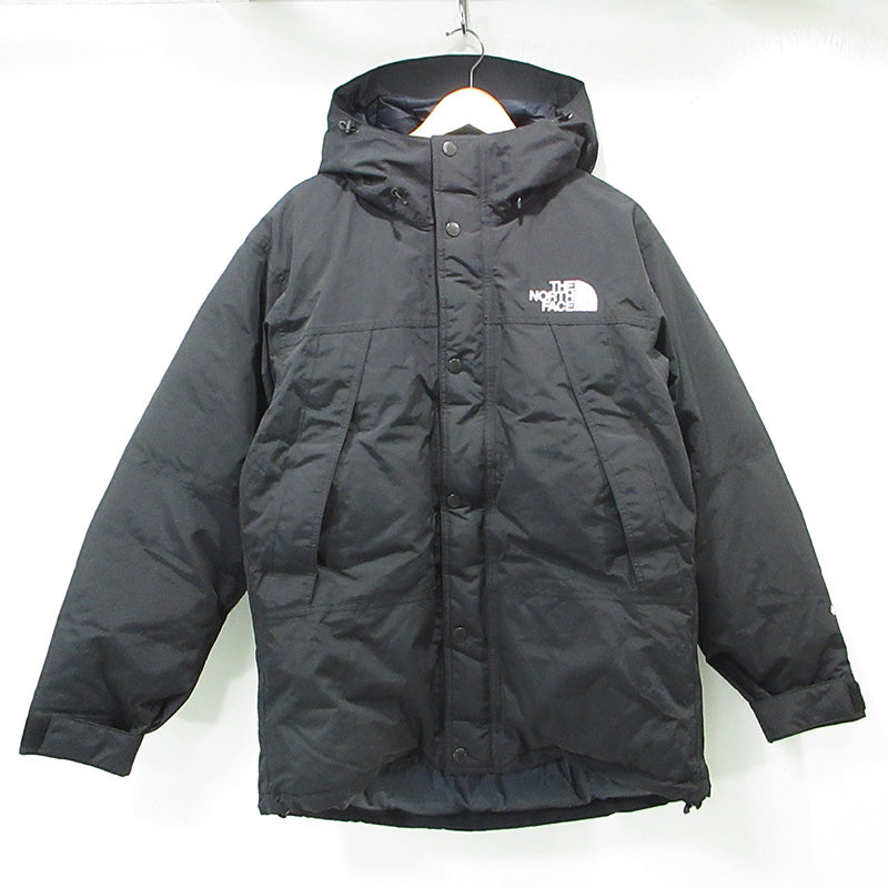 THE NORTH FACE | ザ・ノースフェイス Mountain Down Jacket マウンテンダウンジャケット GORE-TEXロゴ刺繍ダウンジャケット ダウンジャケット ND92454 ブラック サイズ：L【三重本店】