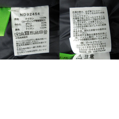 THE NORTH FACE | ザ・ノースフェイス Mountain Down Jacket マウンテンダウンジャケット GORE-TEXロゴ刺繍ダウンジャケット ダウンジャケット ND92454 ブラック サイズ：L【三重本店】