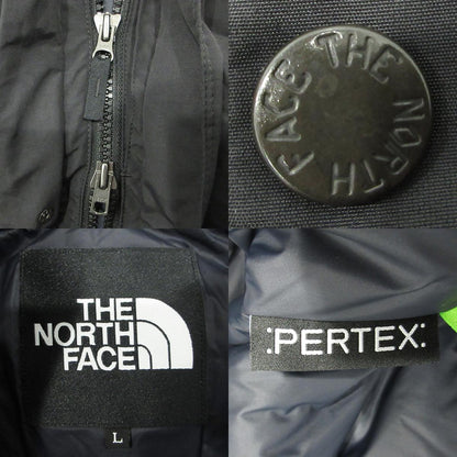 THE NORTH FACE | ザ・ノースフェイス Mountain Down Jacket マウンテンダウンジャケット GORE-TEXロゴ刺繍ダウンジャケット ダウンジャケット ND92454 ブラック サイズ：L【三重本店】