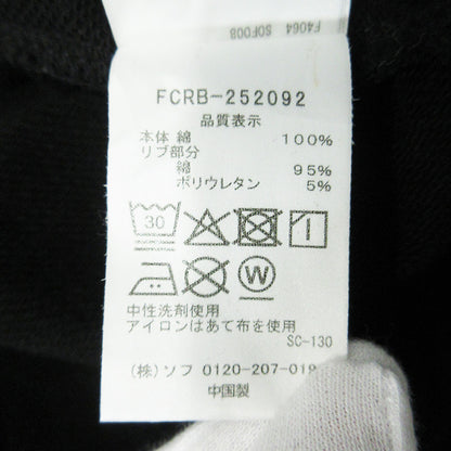 FCRB | エフシーアールビー ロゴプリント長袖パーカー パーカー FCRB-252092 ブラック サイズ：M【三重本店】