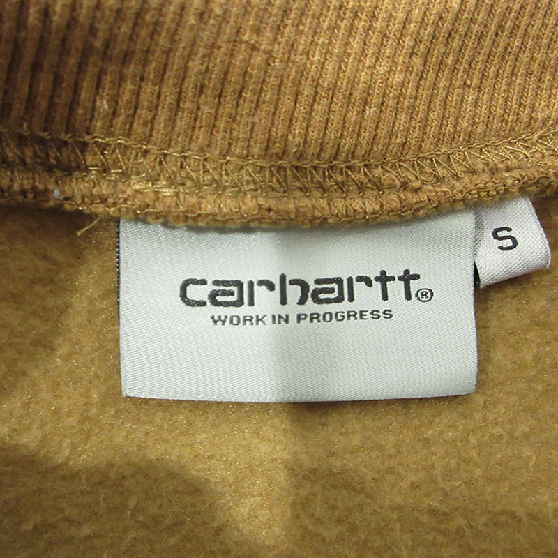Carhartt | カーハート AMERICAN SCRIPT SWEAT アメリカンスクリプトスウェット ロゴ刺繍長袖スウェットシャツ トレーナー スウェット I025475 ブラウン サイズ：S【三重本店】