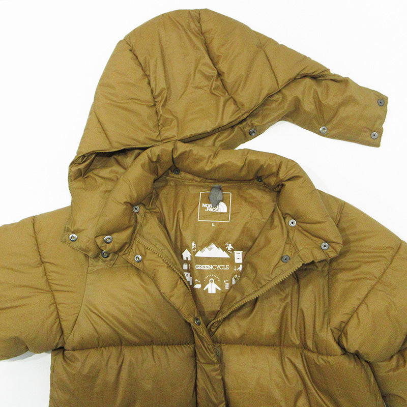 THE NORTH FACE | ザ・ノースフェイス CAMP SIERRA SHORT キャンプシェラショート ロゴプリント中綿ジャケット 撥水 中綿ジャケット NYW81931 ライトブラウン(BK) カーキ サイズ：L【三重本店】