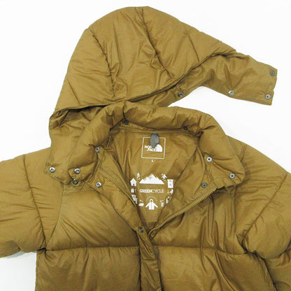 THE NORTH FACE | ザ・ノースフェイス CAMP SIERRA SHORT キャンプシェラショート ロゴプリント中綿ジャケット 撥水 中綿ジャケット NYW81931 ライトブラウン(BK) カーキ サイズ：L【三重本店】