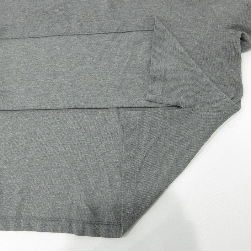 POLO RALPH LAUREN | ポロ・ラルフローレン ロゴ刺繍長袖ポロシャツ ポロシャツ グレー サイズ：XL【三重本店】