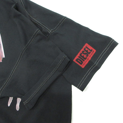 DIESEL | ディーゼル T-BUXT-N8 プリント半袖Tシャツ 半袖Ｔシャツ A13264 ブラック サイズ：S【三重本店】