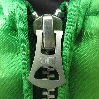 schott | ショット USED加工総刺繍スカジャン ブリーチ加工 タイガー 虎 スーベニアジャケット 782-5152008 グリーン サイズ：M【三重本店】
