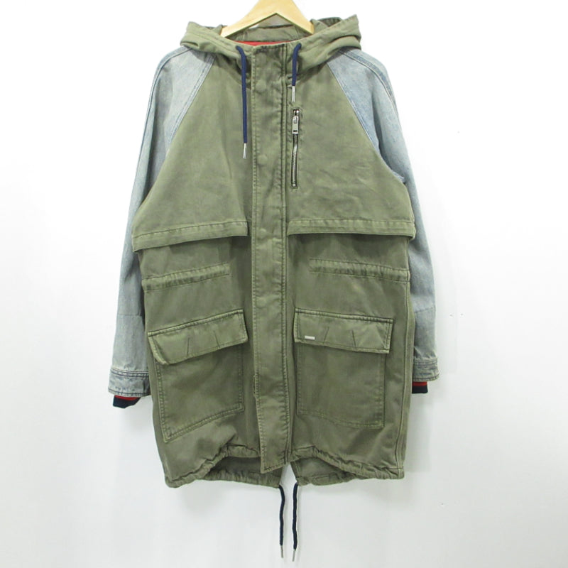 DIESEL | ディーゼル デニム切替 その他アウター カーキ サイズ：M【三重本店】