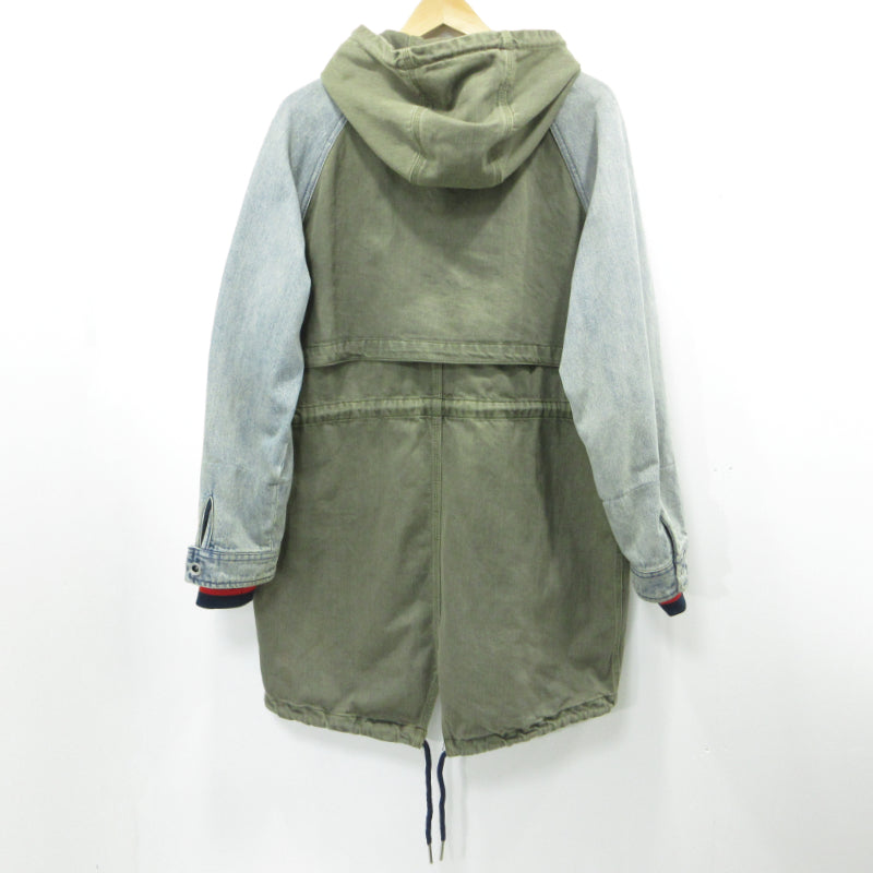 DIESEL | ディーゼル デニム切替 その他アウター カーキ サイズ：M【三重本店】